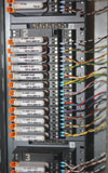 Figure 3. Emerson’s signal-specific CHARMs slot into generic carriers which are equipped with terminals that are designed to accept field wiring directly